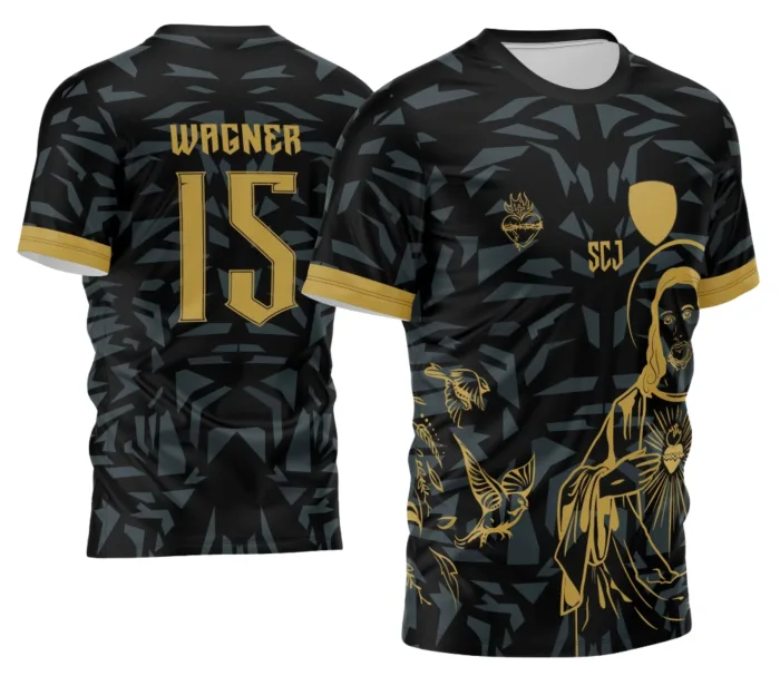 Arte Vetor Camisa de Interclasse 2024 - 2025 - Jesus modelo 2