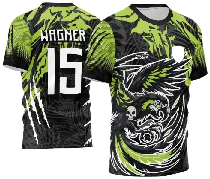 Arte Vetor Camisa de Interclasse Arara Ataque 2024 - 2025