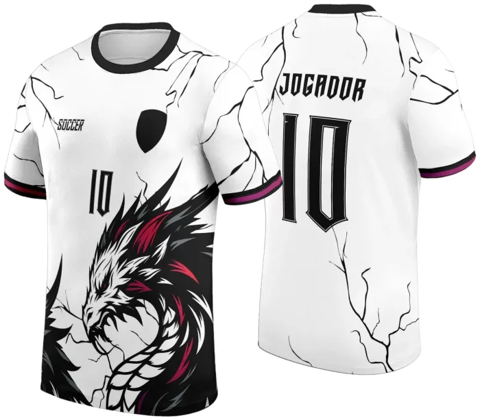 Arte Vetor Camisa de Interclasse Dragão 2024 - 2025 modelo 10
