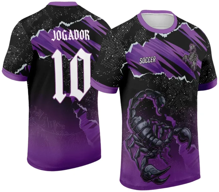 Arte Vetor Camisa de Interclasse Escorpião 2024 - 2025 modelo 5