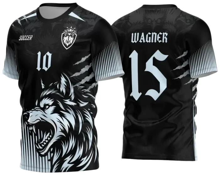 Arte Estampa Camisa Interclasse LOBO 2024 - 2025 modelo 4