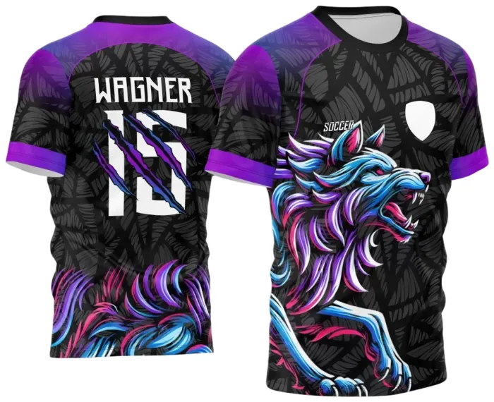 Arte Estampa Camisa Interclasse Lobo 2024 - 2025 modelo 6