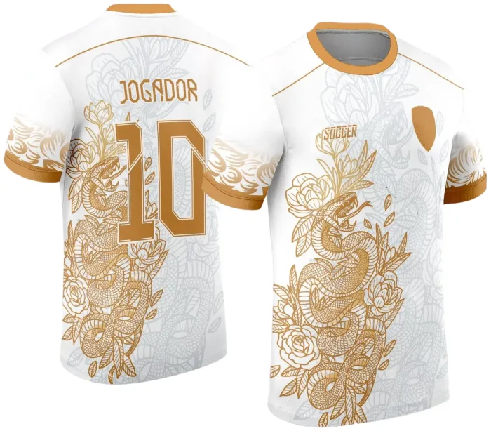 Arte Vetor Camisa Interclasse - Jogos Internos - 2024 - Cobra Serpente modelo 2