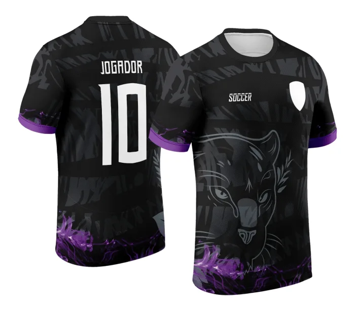 Arte Vetor Camisa Interclasse Pantera 2024 Fumaça
