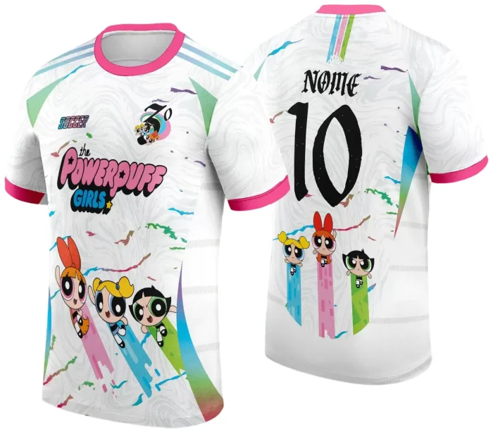 Arte Vetor Camisa Interclasse Meninas Superpoderosas 2024