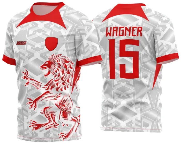 Arte Estampa Camisa InterClasse Leão 2024 modelo 3