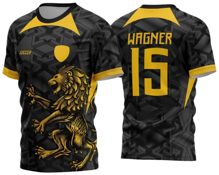 Arte Estampa Camisa InterClasse Leão 2024 modelo 4