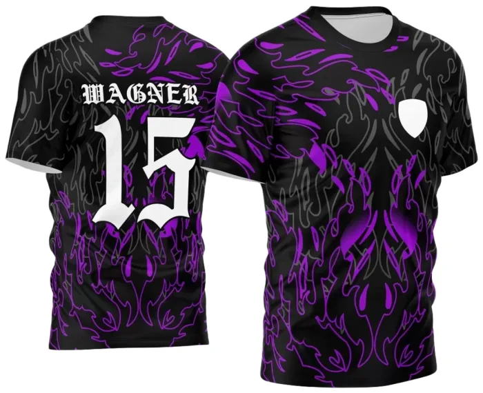 Arte Vetor Camisa InterClasse 2024 Chamas modelo 3