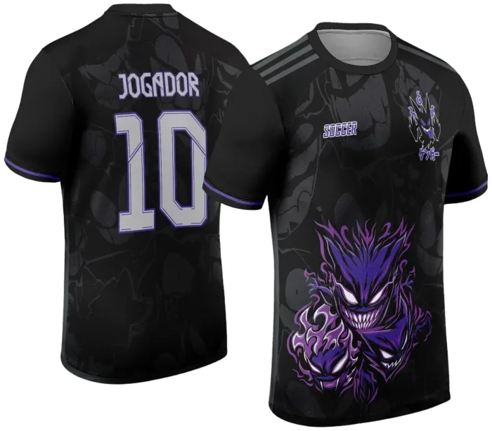 Arte Estampa Camisa InterClasse 2024 Gengar