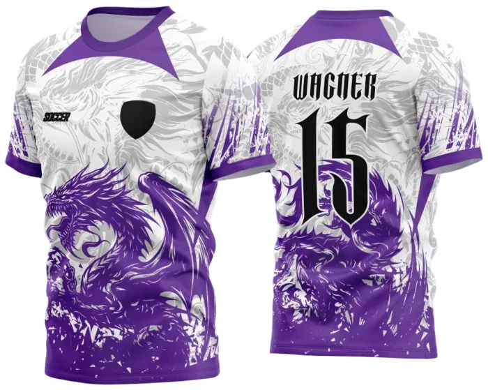 Arte Vetor Camisa Interclasse Dragão 2024 modelo 9