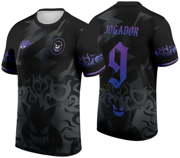 Arte Vetor Camisa para InterClasse Gengar 2024 modelo 2