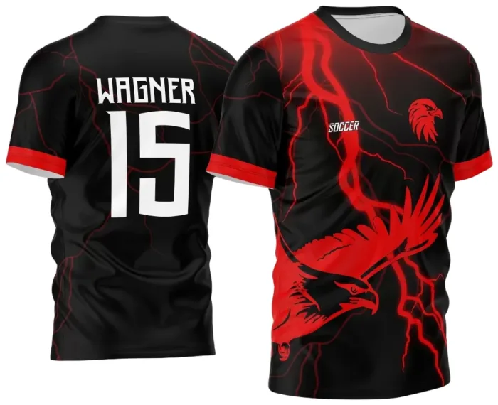 Arte Vetor Camisa InterClasse 2024 Águia Vermelha