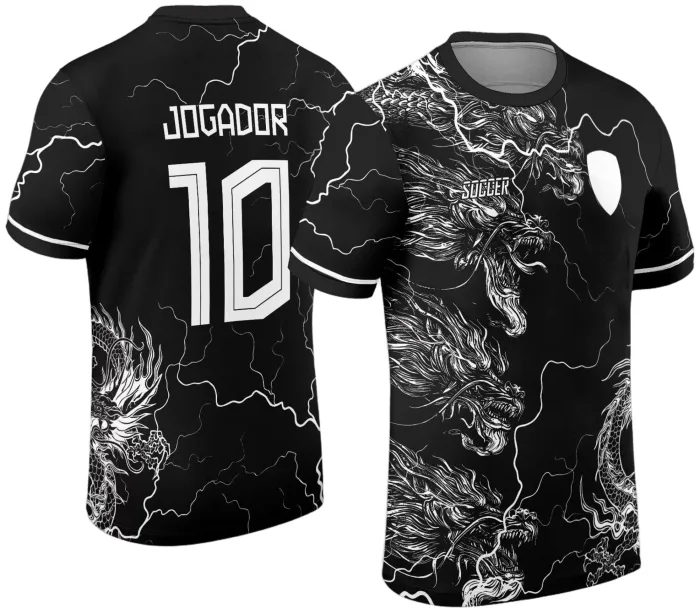 Arte Vetor Camisa Interclasse Dragão 2024 modelo 20