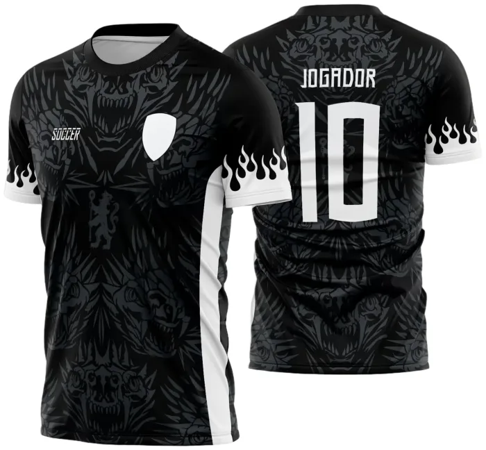 Arte Vetor Camisa Interclasse Dragão 2024 modelo 21