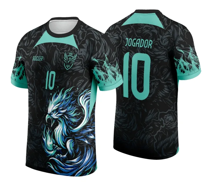 Arte Estampa Camisa Interclasse Fênix Degrade