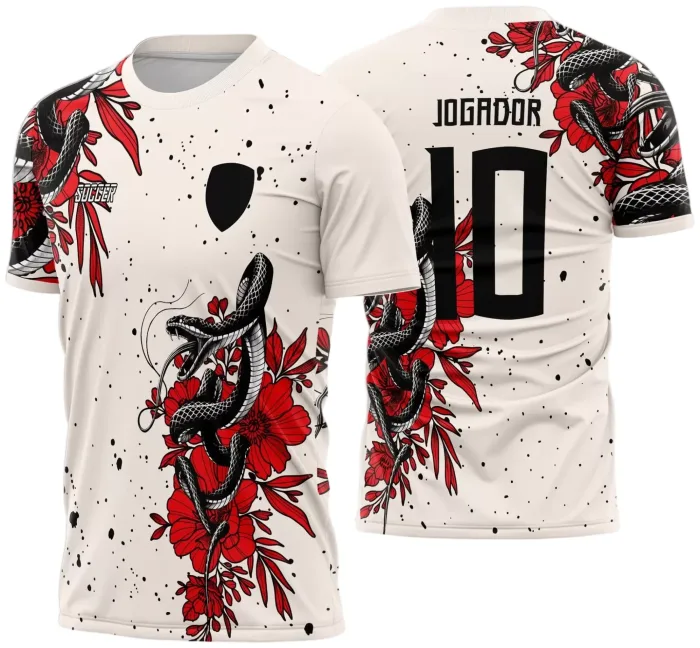 Arte Estampa Camisa Interclasse - Jogos Internos - 2024 - Cobra modelo 2