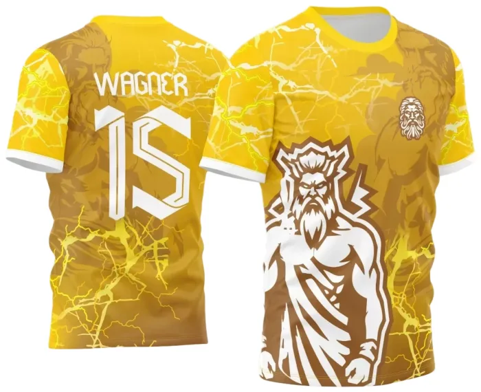Arte Estampa Camisa Interclasse - Jogos Internos - 2024 - Zeus