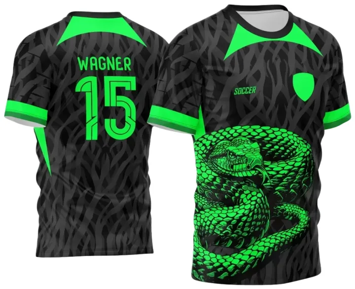 Arte Vetor Camisa Interclasse - Jogos Internos - 2024 - Cobra modelo 5