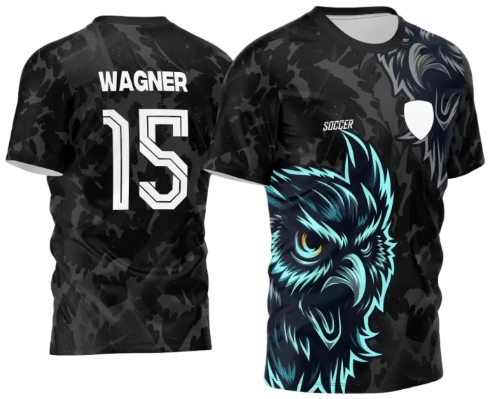 Arte Vetor Camisa Interclasse - Jogos Internos - 2024 - Coruja modelo 2