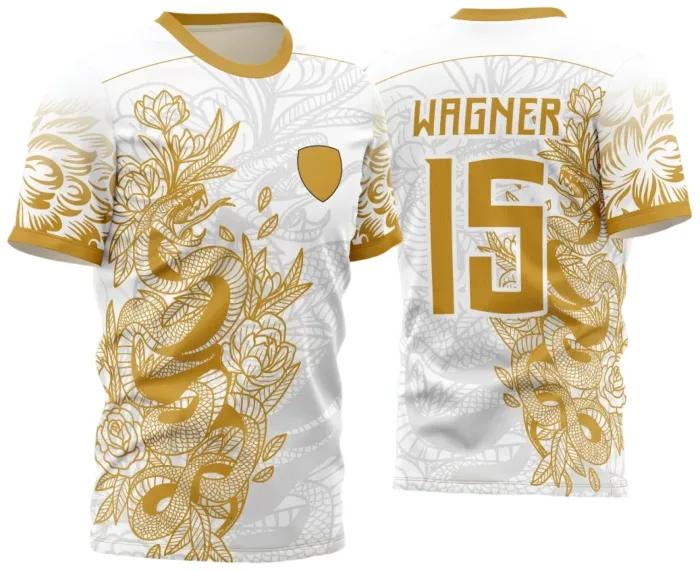 Arte Vetor Camisa Interclasse - Jogos Internos - 2024 - Cobra Serpente modelo 4