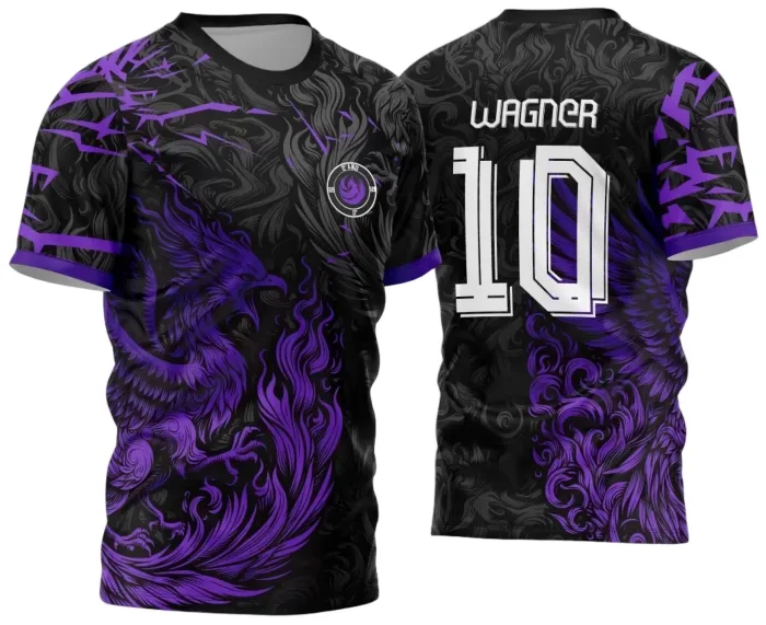 Arte Vetor Camisa Interclasse - Jogos Internos - 2024 - Fênix modelo 11