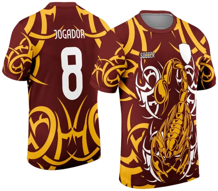 Arte Vetor Camisa Interclasse - Jogos Internos - 2024 - Escorpião modelo 2