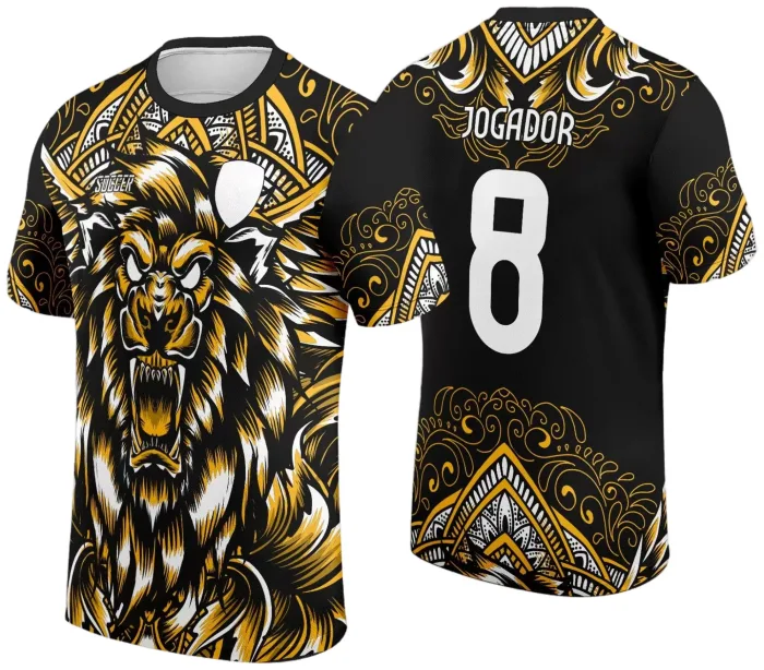 Arte Vetor Camisa Interclasse - Jogos Internos - 2024 - Leão modelo 4