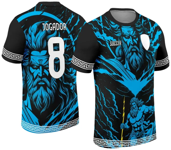 Arte Vetor Camisa Interclasse - Jogos Internos - 2024 - Zeus