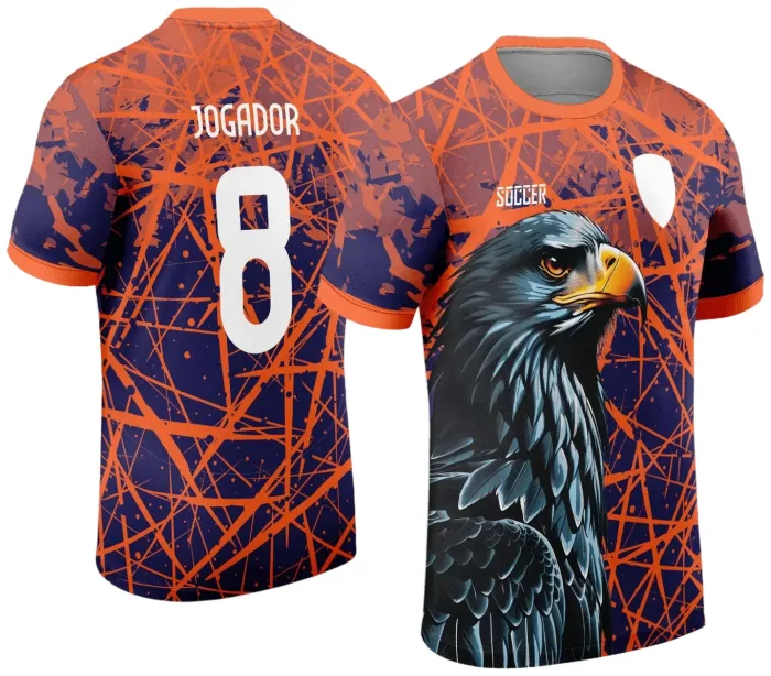 Arte Vetor Camisa Interclasse - Jogos Internos - 2024 - Águia modelo 3