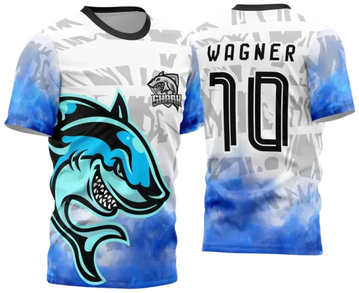 Arte Vetor Camisa InterClasse Tubarão M02