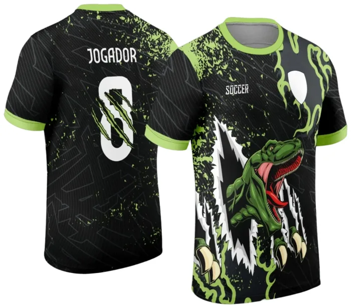 Arte Vetor Camisa Interclasse - Jogos Internos - 2024 - Dino