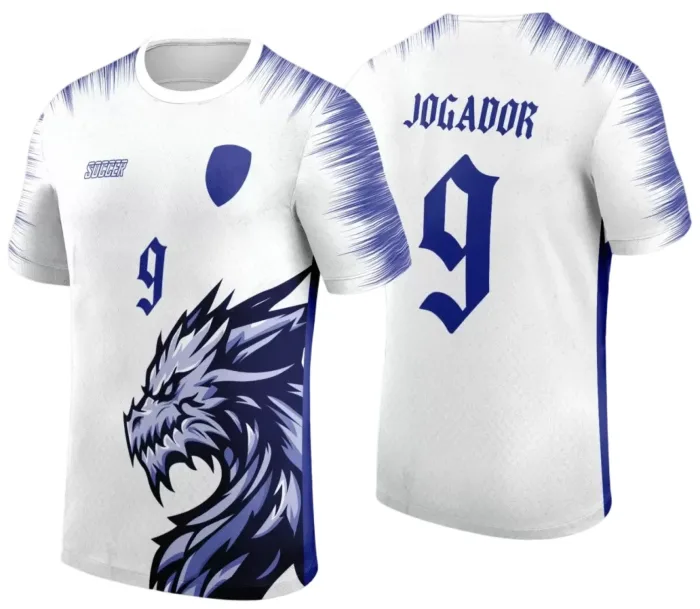 Arte Vetor Camisa Interclasse - Jogos Internos - 2024 - Dragão modelo 6