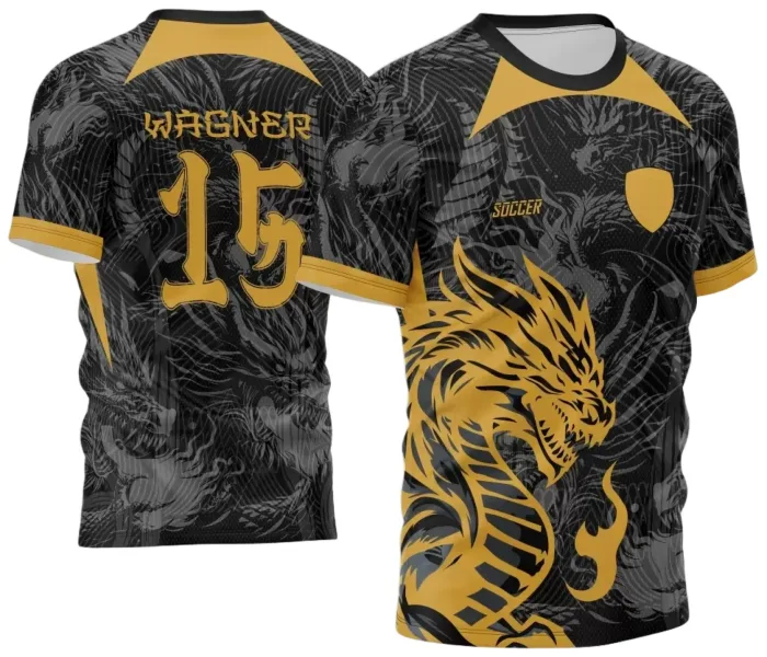 Arte Vetor Camisa InterClasse 2024 Dragão