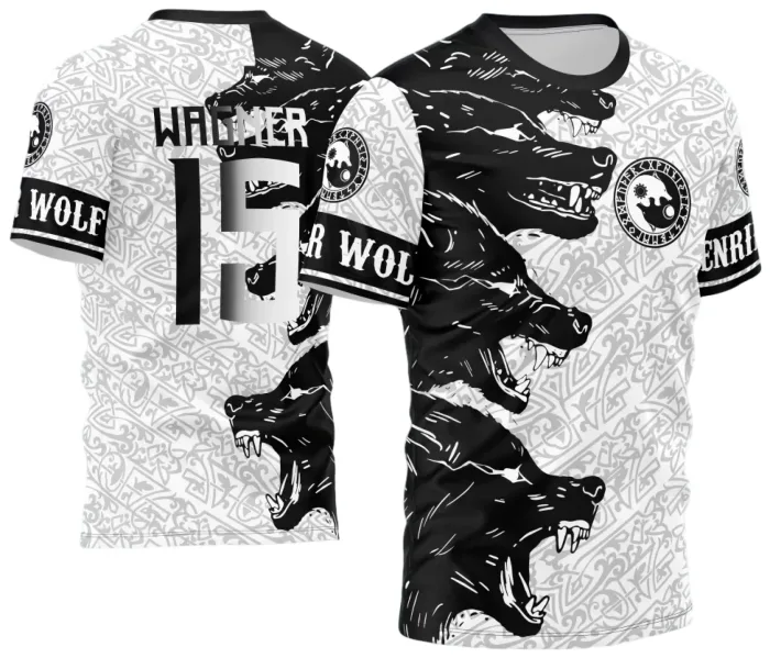 Arte Vetor Camisa InterClasse 2024 Lobos