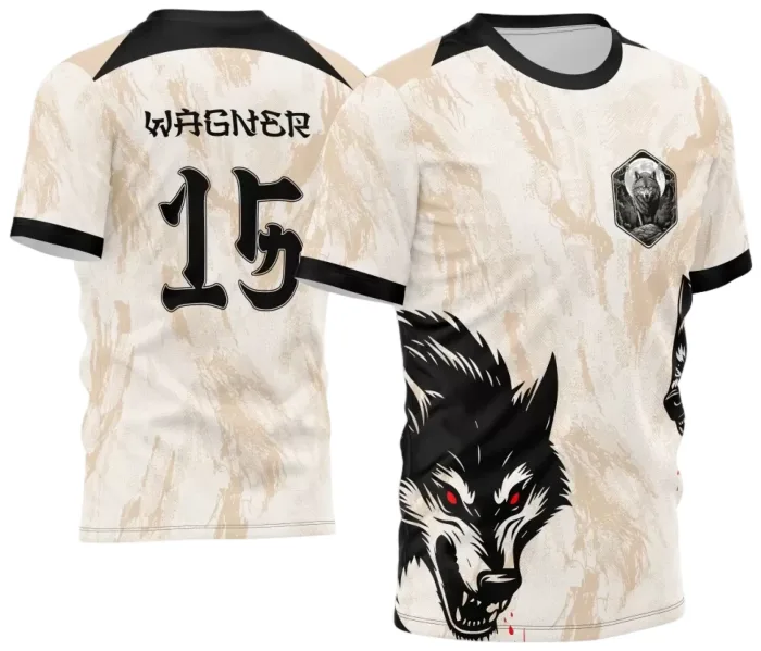 Arte Vetor Camisa InterClasse 2024 Lobos modelo 2