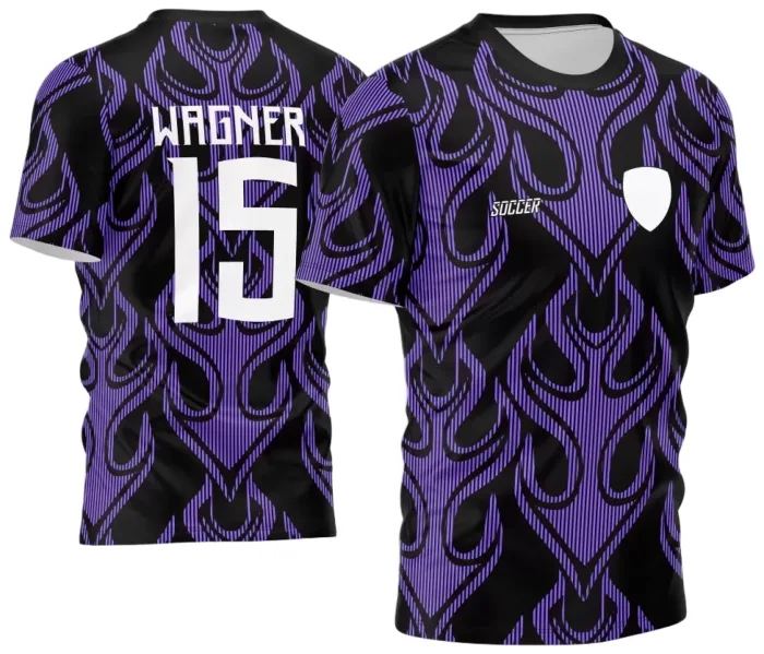 Arte Vetor Camisa InterClasse 2024 Chamas modelo 5