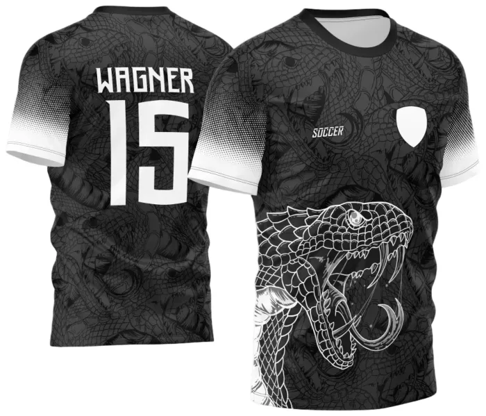 Arte Vetor Camisa InterClasse 2024 Serpente modelo 2