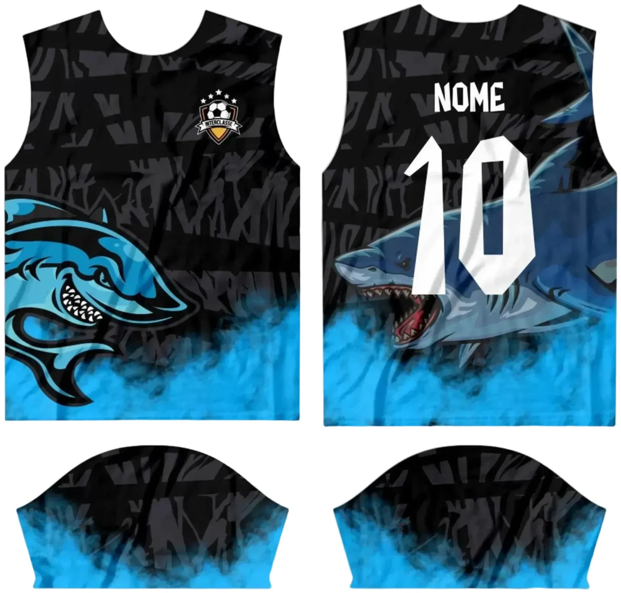 Arte Vetor Camisa Interclasse 2024 modelo 16