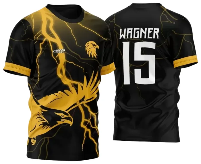 Arte Vetor Camisa InterClasse 2024 Modelo 42 Águia Dourada