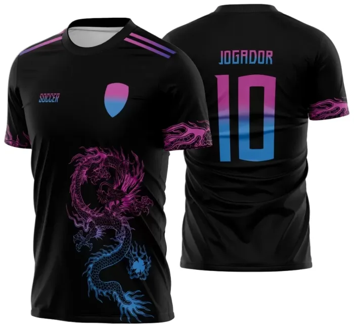 Arte Vetor Camisa InterClasse 2024 Modelo 31 Dragão