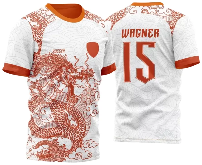 Arte Vetor Camisa InterClasse 2024 Modelo 28 Dragão