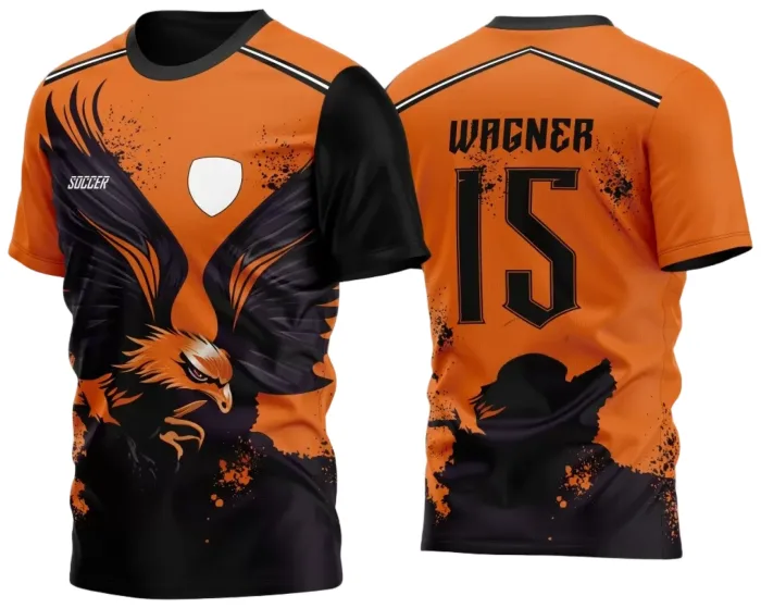 Arte Vetor Estampa Camisa InterClasse Águia Modelo 04