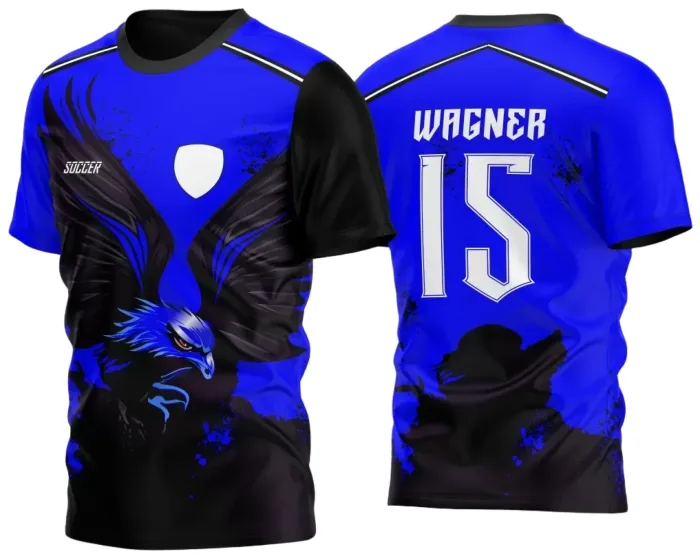 Arte Vetor Estampa Camisa InterClasse Águia Modelo 03