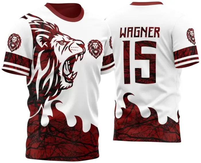 Arte Vetor Camisa InterClasse Leão 2024 modelo 2