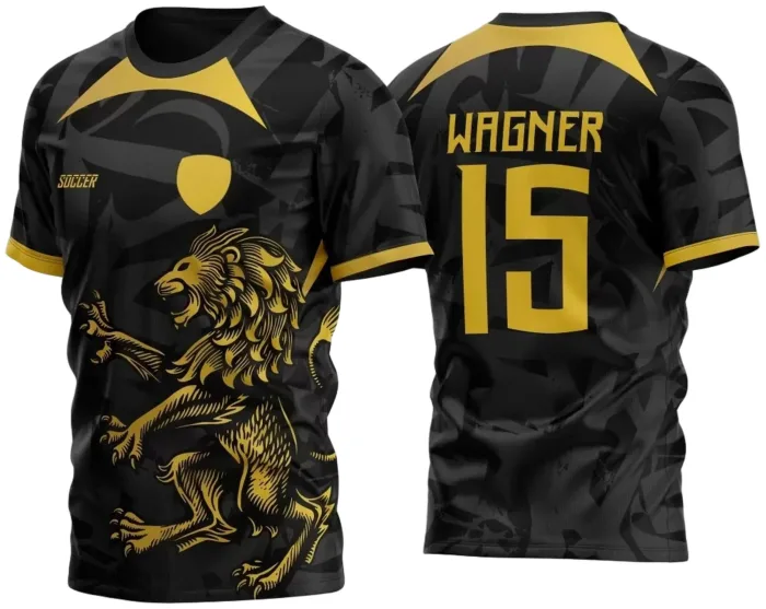 Arte Vetor Camisa InterClasse Leão 2024 modelo 4