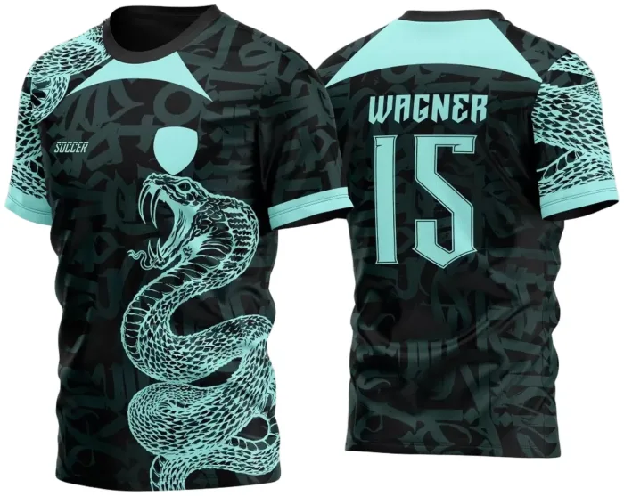 Arte Vetor Camisa Para Atlética Acadêmica e InterClasse Cobra 2023 modelo 4