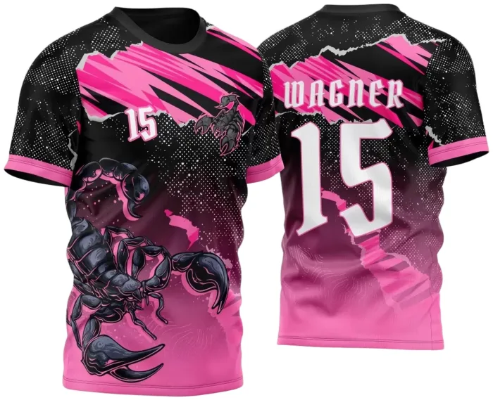 Arte Vetor Camisa Para Atlética Acadêmica e InterClasse Escorpião 2023 modelo 3