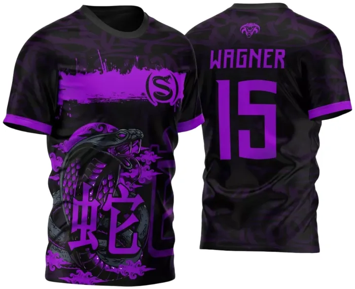 Arte Vetor Camisa Para Atlética Acadêmica e InterClasse Cobra Naja M2 2023 modelo 3