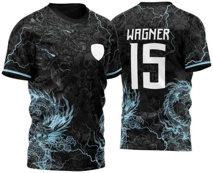 Arte Vetor Camisa para InterClasse Dragões e Raios M2 2023