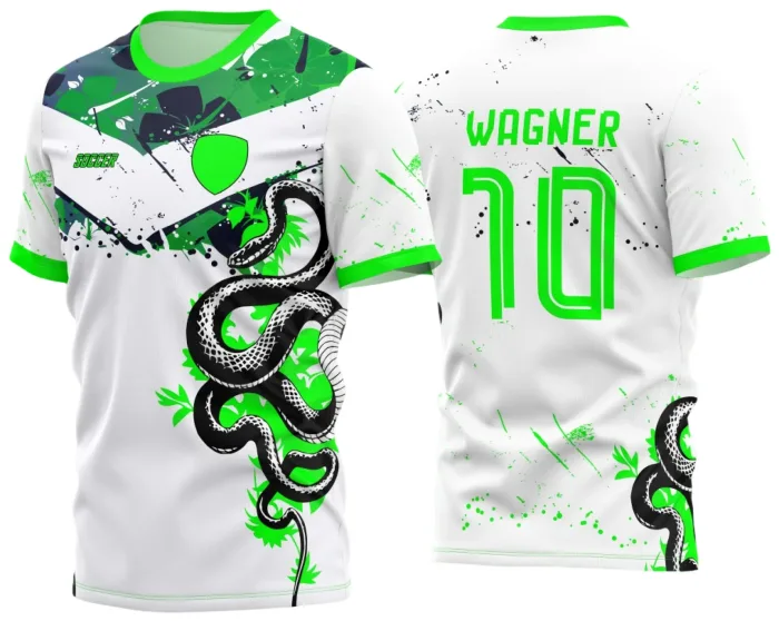 Arte Vetor Camisa Floral Cobra InterClasse 2023 Modelo 2